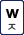 w, 지읒