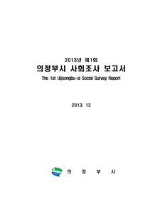2013년 사회조사 보고서