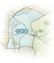 신곡동 지도