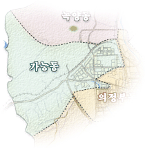 가능동 지도